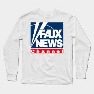 Fox "Faux" News Channel Long Sleeve T-Shirt